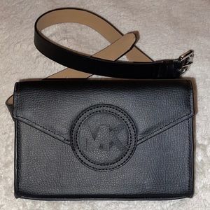 Michael Kors leather fanny pack belt bag